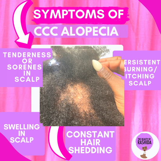 Symptoms of CCC Alopecia